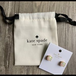 kate spade Jewelry - Kate Spade Glitter Opal Gold Earrings kate spade Jewelry - Kate Spade Glitter Opal Gold Earrings